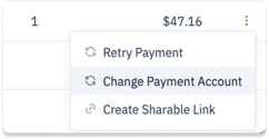 Retry cc payment