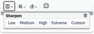 Sharpen Tool