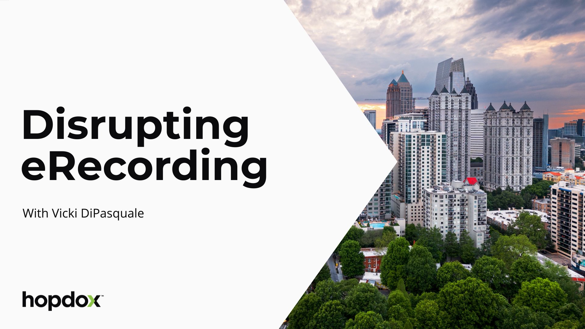 Disrupting eRecording